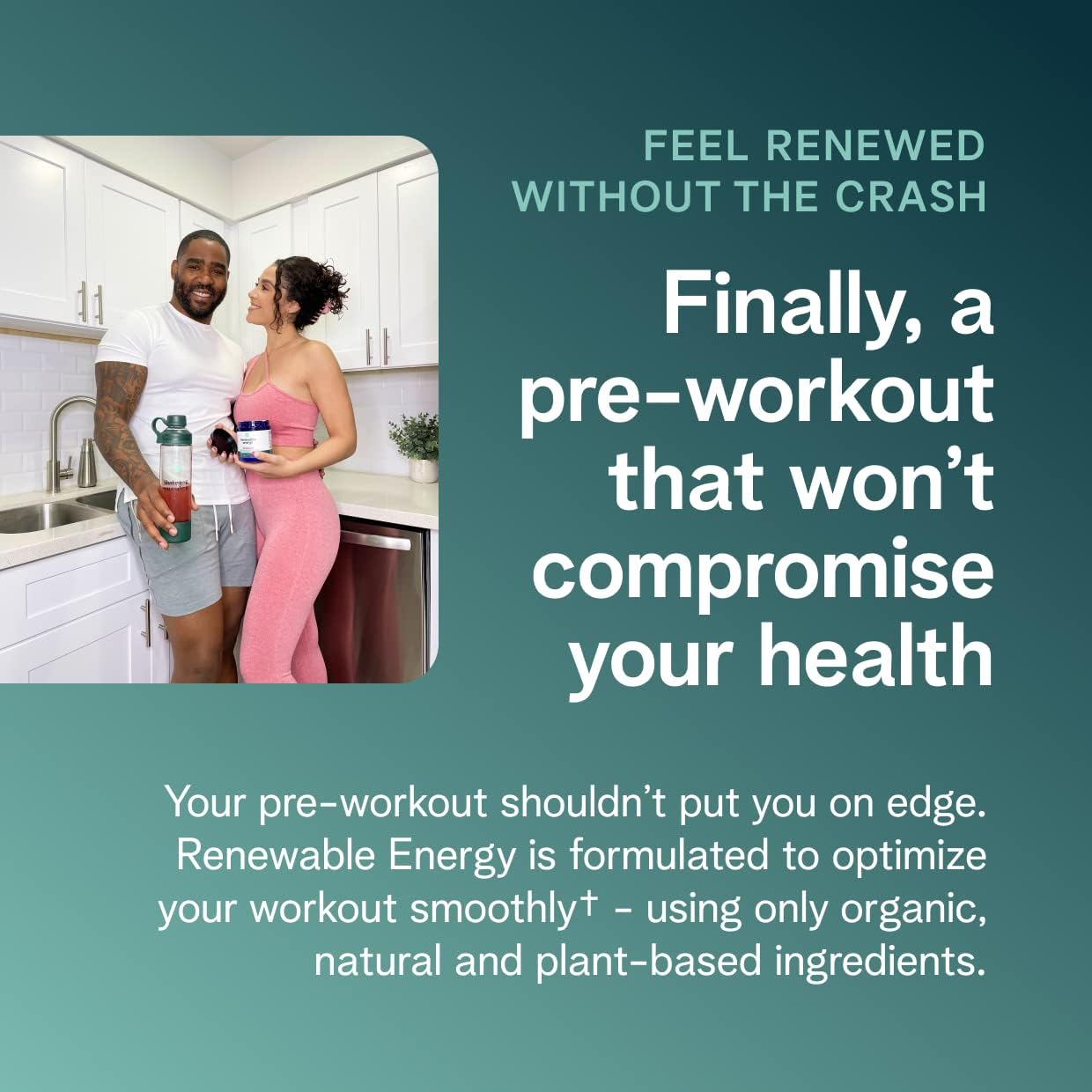 Organic Vegan Pre Workout Powder Berry Beet Flavor - Soy-Free & Gluten-Free Energy Boost for Men & Women, 20 Servings - BoostGo Australia