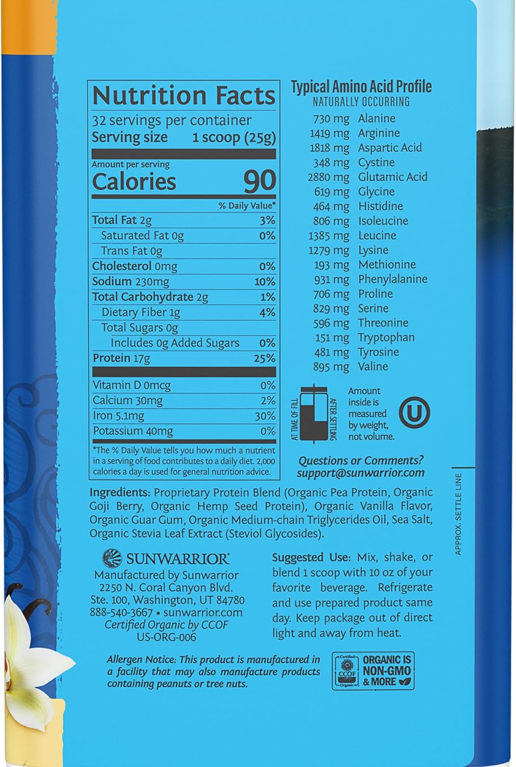 Organic Vegan Protein Powder & Creatine Monohydrate Combo | Vanilla & Unflavored, 60 & 32 Servings