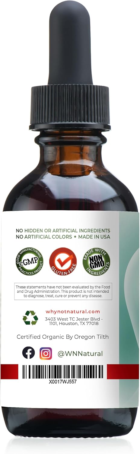 Organic Vitamin B12 Drops and Liquid Vitamin A Combo for Natural Wellness