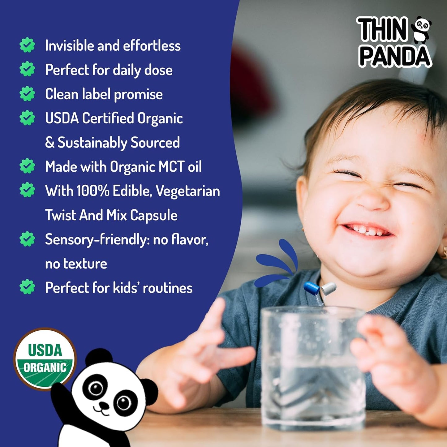 Organic Vitamin D3 Supplement for Toddlers | Strong Bones & Healthy Immunity | Unique Twist & Mix Design | GMO Gluten Vegan | 90 Servings