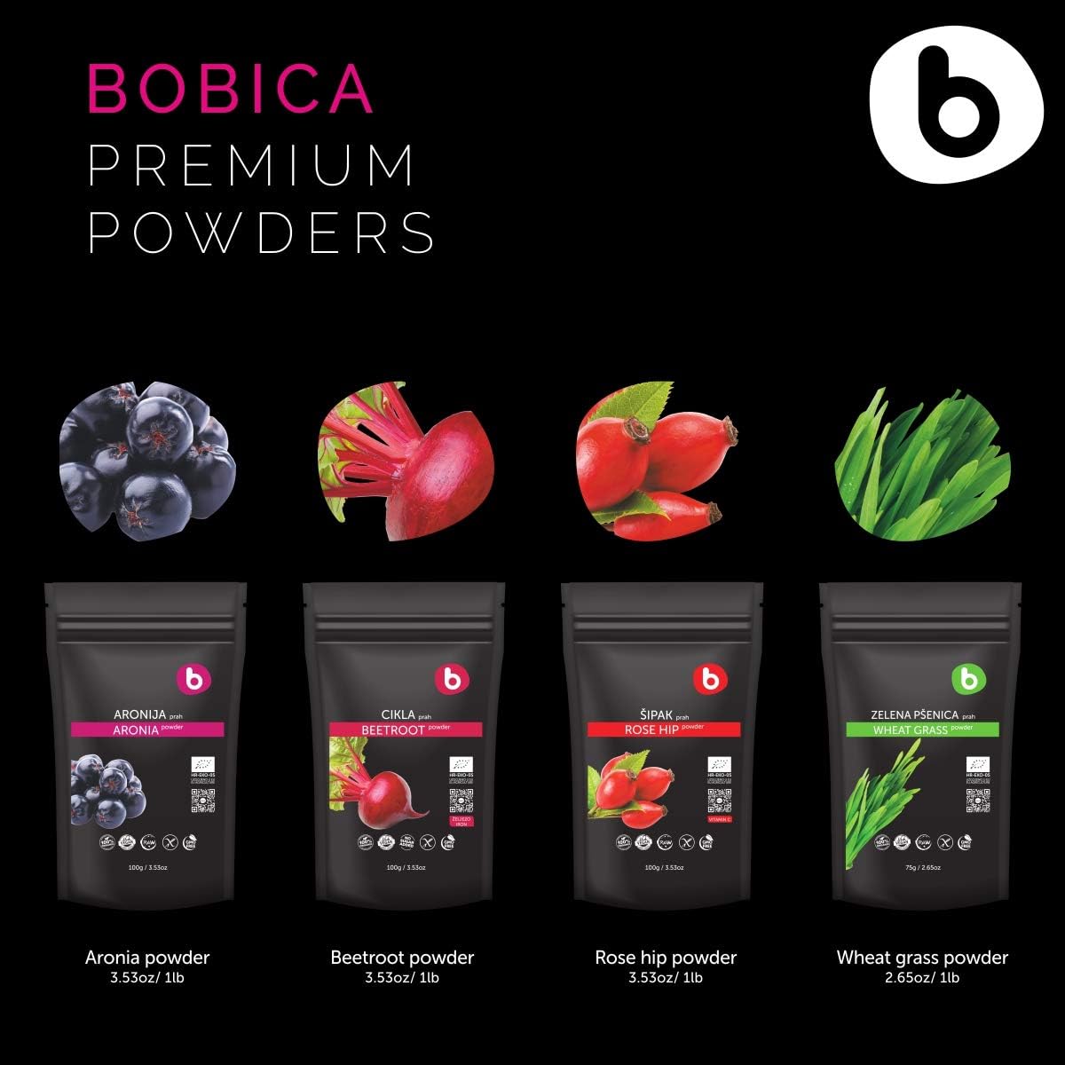 Organic Wheat Grass Powder - Superfood Rich in Fibers, Chlorophyll, Minerals - 100% Pure, Non-GMO, Gluten-Free - Vegan Friendly - Raw - 2.65oz