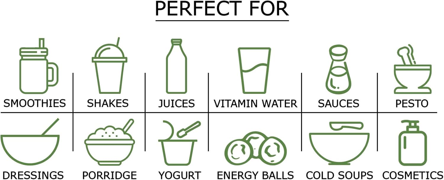 Organic Wheatgrass Powder 2 Pounds - Non-GMO, Raw, Vegan Superfood, Rich in Fiber, Chlorophyll, and Minerals for Juicing