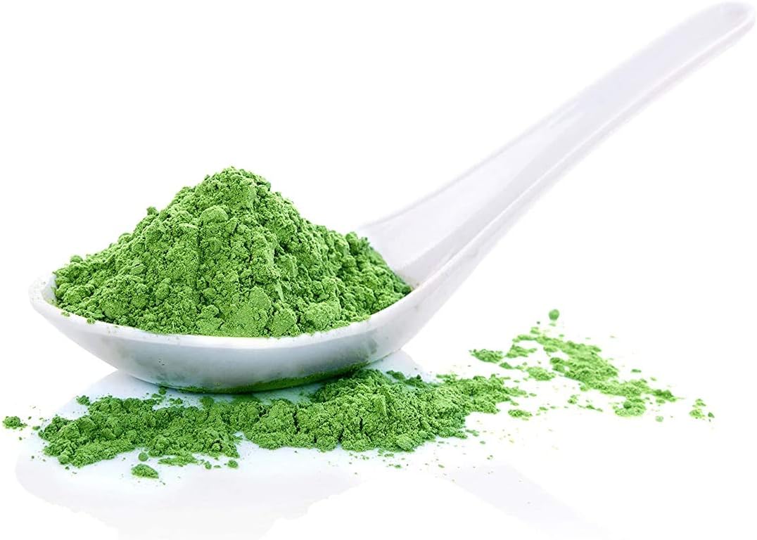 Organic Wheatgrass Powder 2 Pounds - Non-GMO, Raw, Vegan Superfood, Rich in Fiber, Chlorophyll, and Minerals for Juicing