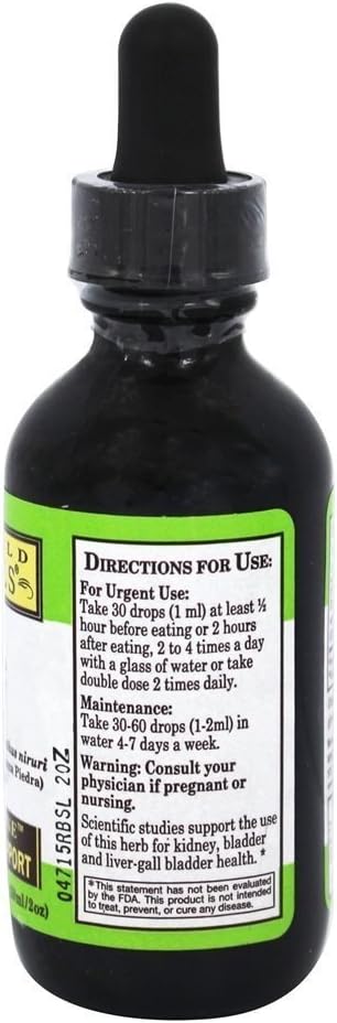 Organic Whole World BOTANICALS Royal Liver Gallbladder Tonic Supplement - 2 OZ