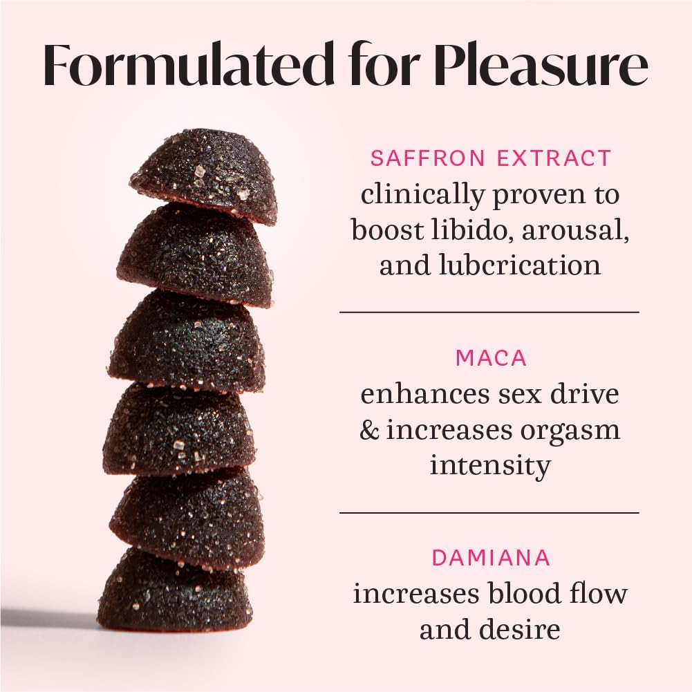 Organic Winged Wellness Love Bites for Women - Gluten-Free Stress Management Formula with Energy Boost - 50 ct.