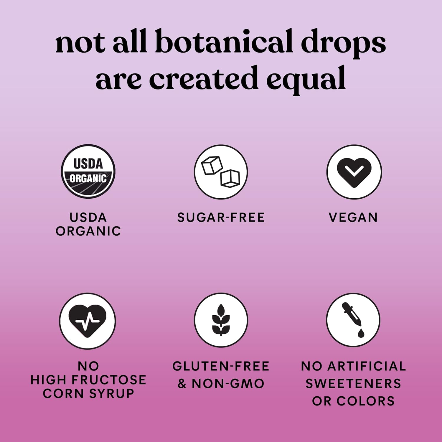 Organic Women's PMS Hormone Balance Liquid Drops with Herbal Blend for Period Cramp Relief - 1 fl oz