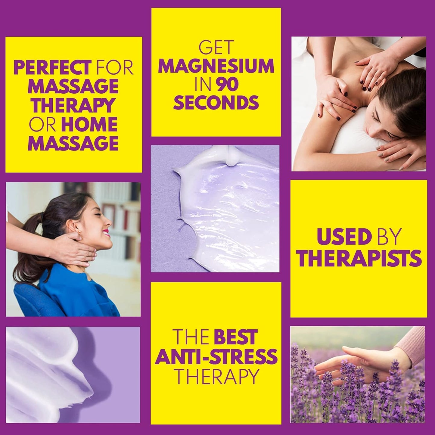 Organic Zechstein Magnesium Cream with MSM and Essential Oils | Smooth Application, Non-Greasy Formula | Natural Magnesium Chloride Supplement from Zechstein Seabed | 8oz Bottle