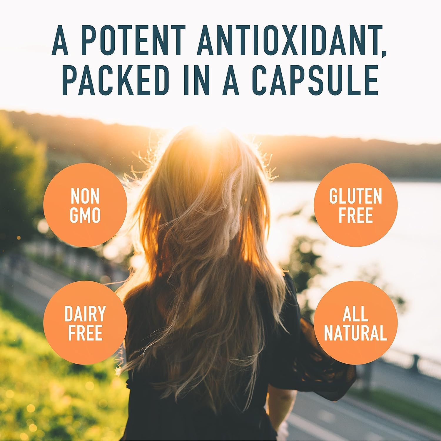 Organika NAC Capsules - 90 Count Bottle for Immune Support and Antioxidant Defense