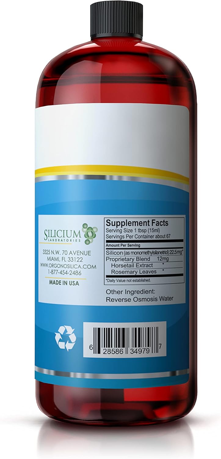 Orgono Siliplant - Vegan Collagen Booster for Joint & Bone Support, Glowing Skin, Strong Hair & Nails