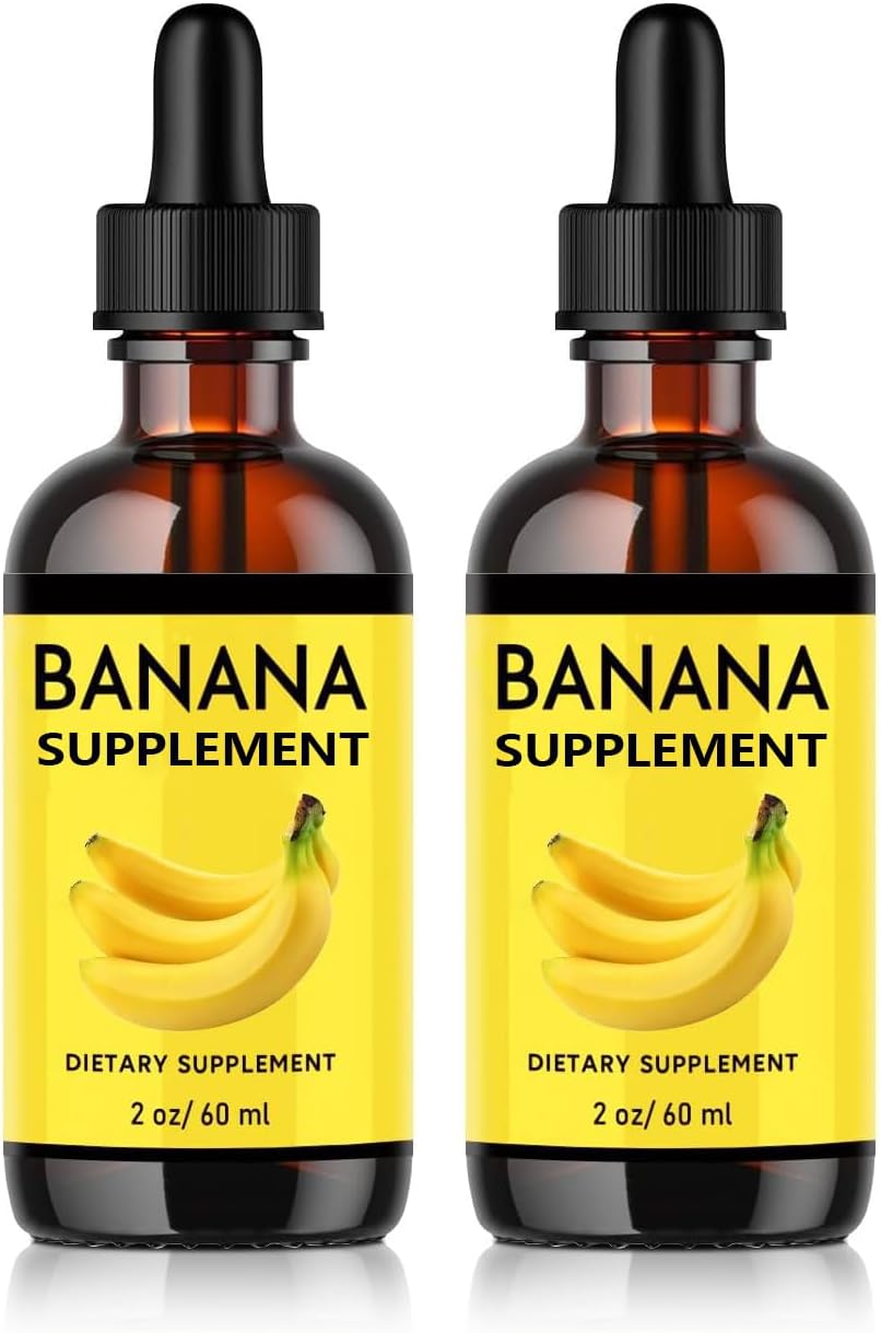 Original Banana Extract Liquid Supplement for Women - 2 Pack for Gut Health