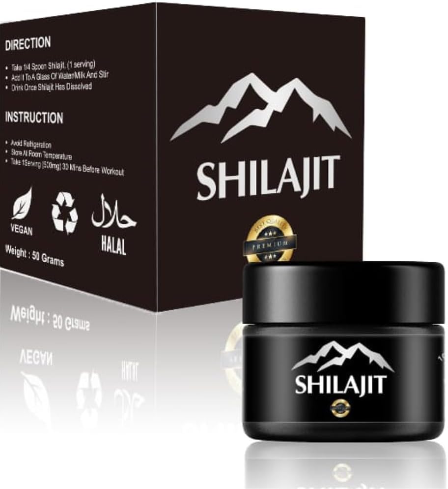 Original Siberian Shilajit Resin Drops with Fulvic Acid & Trace Minerals - 100 Servings/1.7 Oz for Metabolism & Immune Support
