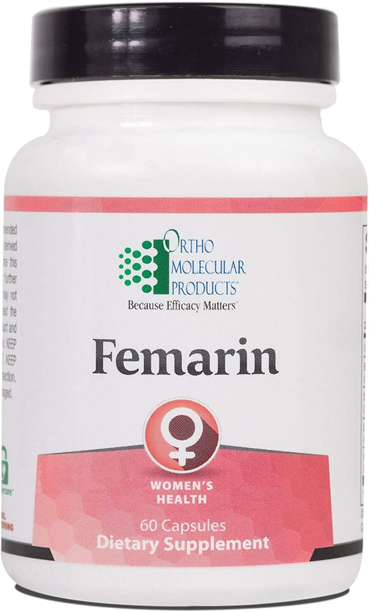 Ortho Molecular Femarin Capsules - 60 Count - Hormonal Balance Support