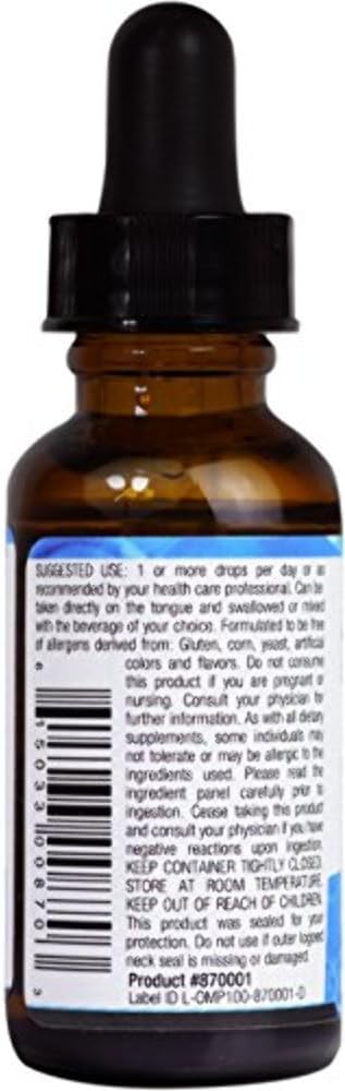 Ortho Molecular Liquid Vitamin D3 with K2 - 1 Ounce Liquid Supplement