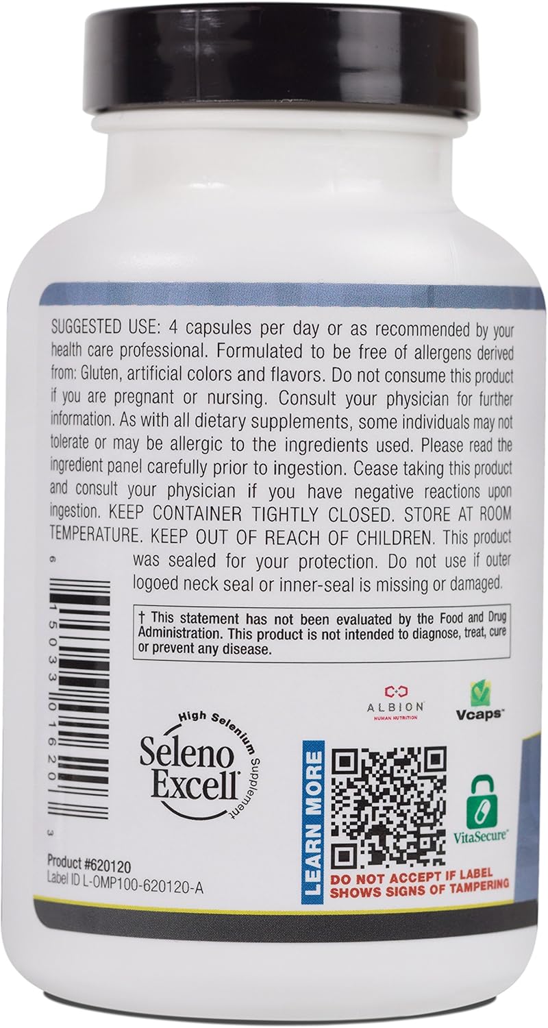 Ortho Molecular Thyrotain Capsules - 120 Count - Thyroid Support Supplement