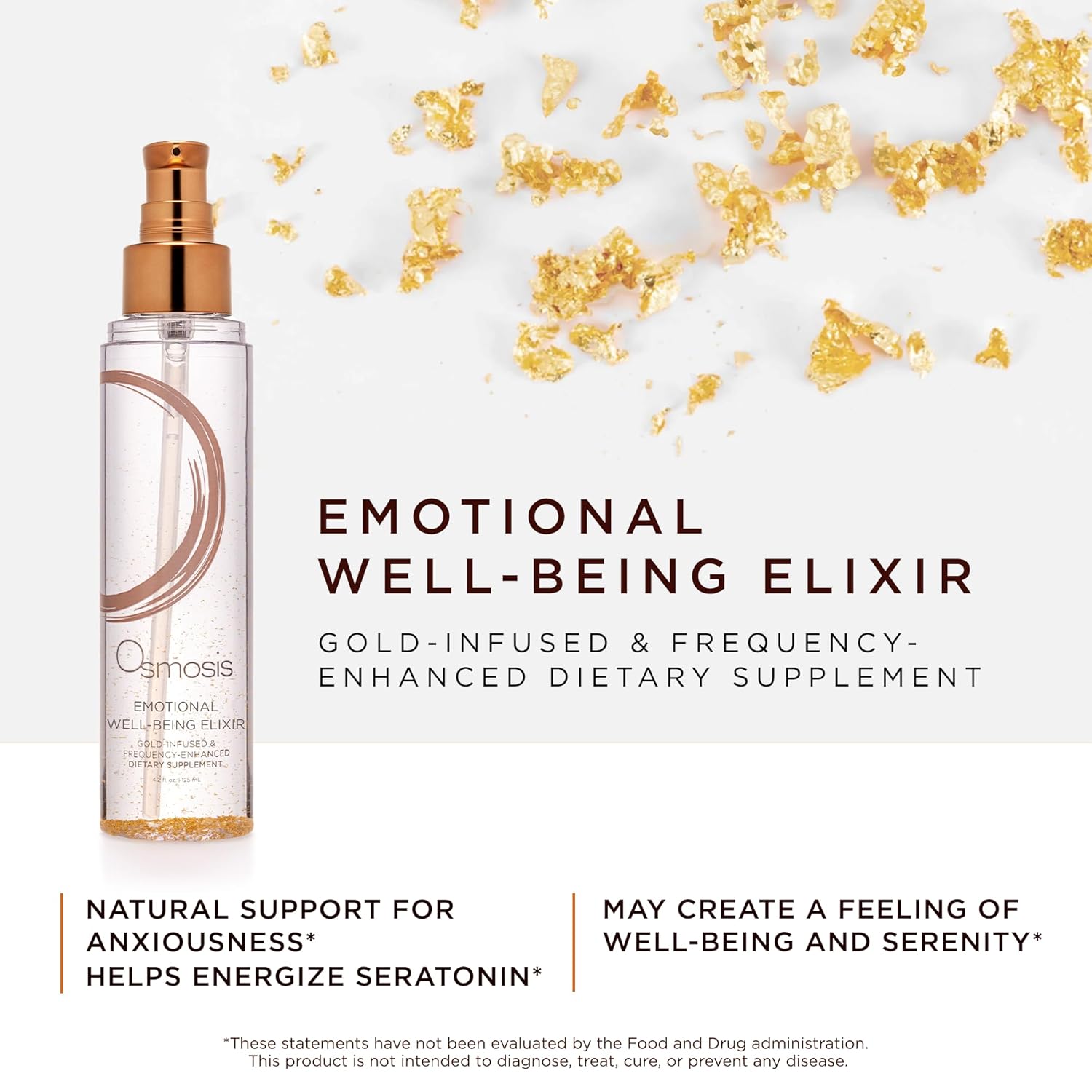 Osmosis Emotional Well-Being Elixir: Relaxation & Stress Relief Drink, Enhances Mood - 4.2 Fl Oz