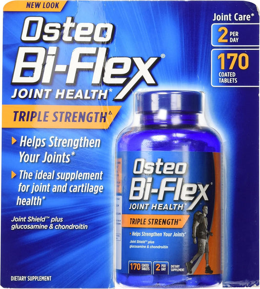 Osteo Bi-Flex Triple Strength 170 Caplets for Joint Support