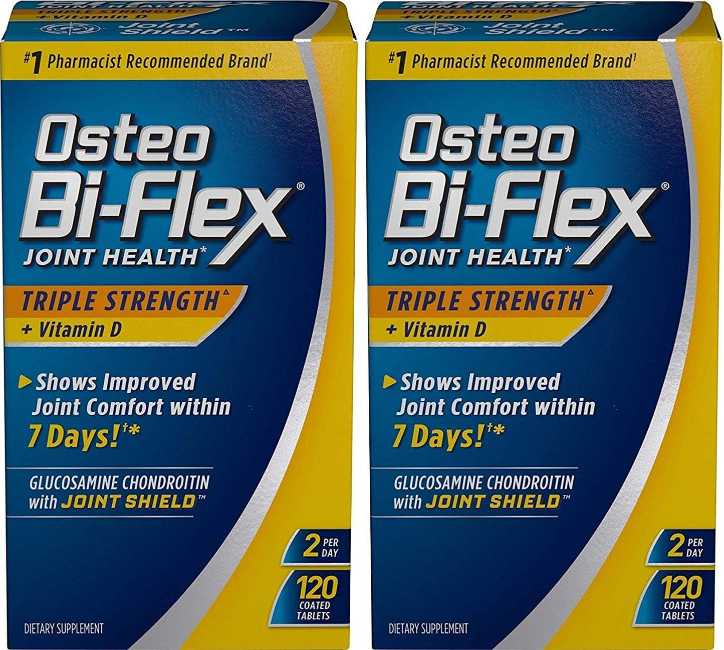 Osteo Bi-Flex Triple Strength with Vitamin D, 240 Coated Tablets - Pack of 2