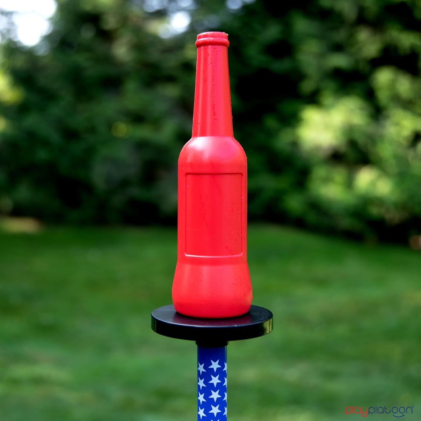 Outdoor Flying Disc Game Set for Teens & Adults - Play Platoon Bottle Jam - Perfect for Fourth of July Tailgate Parties