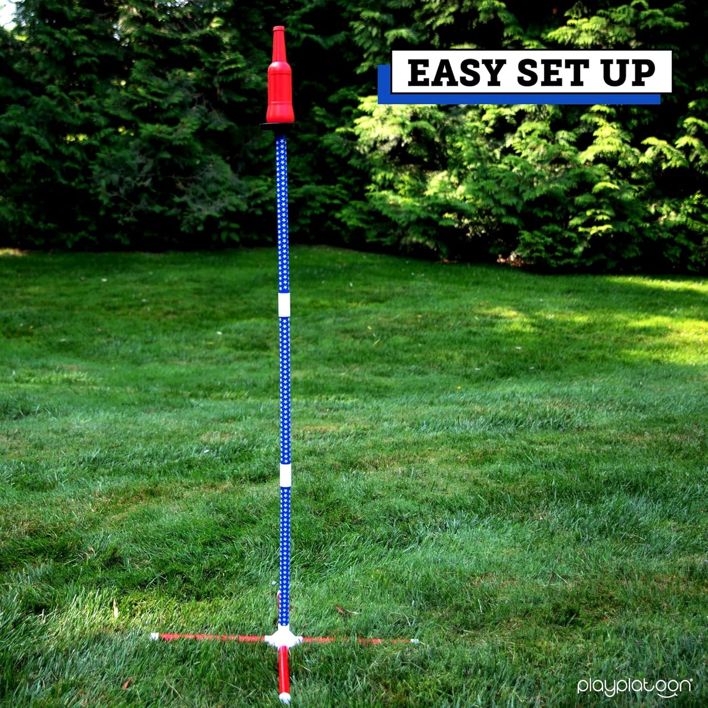 Outdoor Flying Disc Game Set for Teens & Adults - Play Platoon Bottle Jam - Perfect for Fourth of July Tailgate Parties