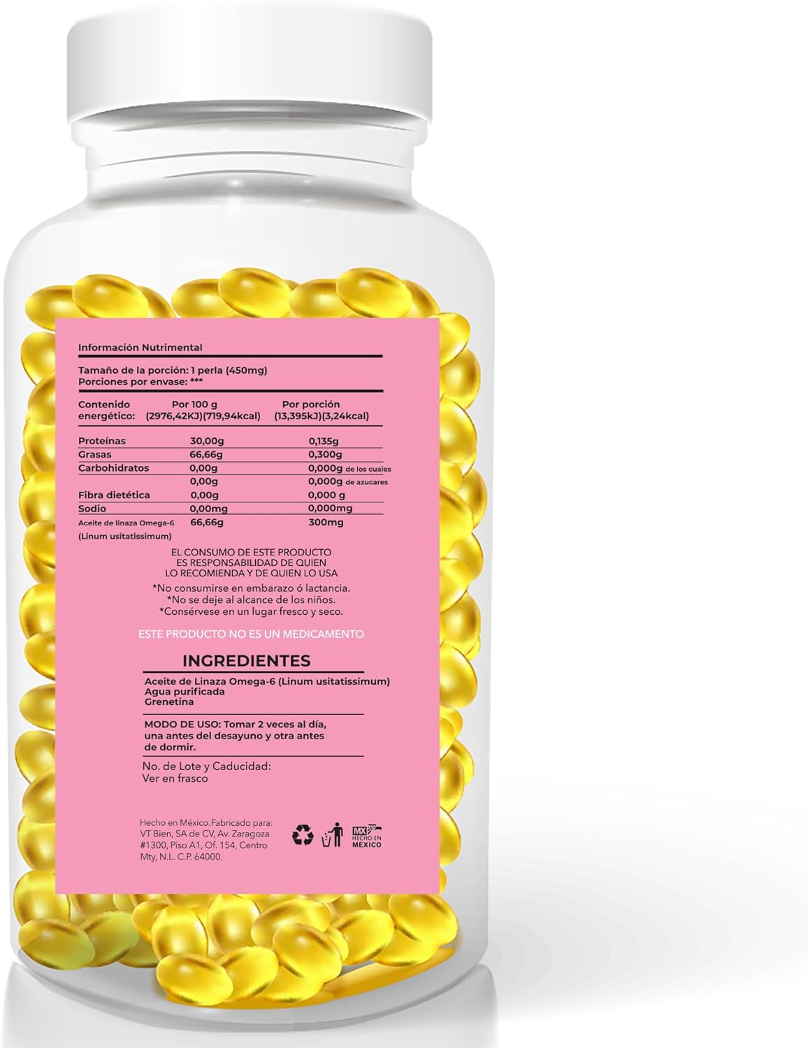 Ovatol Inositol Bikini Burn Kit with Flax Seed Oil Capsules - 2-Pack