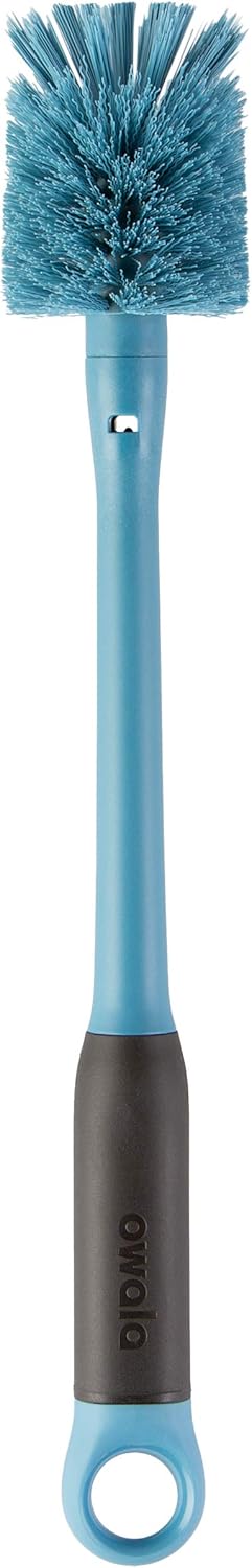 Owala 2-in-1 Water Bottle Brush Cleaner Set with Removable Head and Twist n’ Hide Straw Brush - Smokey Blue