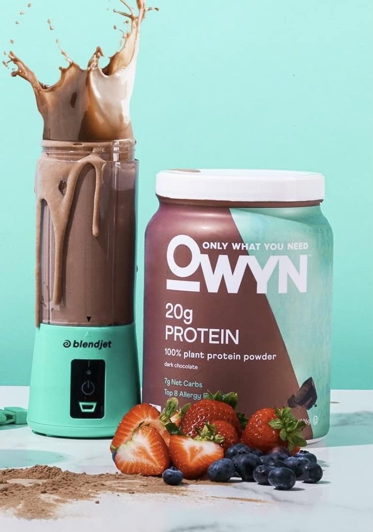 OWYN Plant-Based Protein Powder in Dark Chocolate - 1.17 lbs, Only What You Need