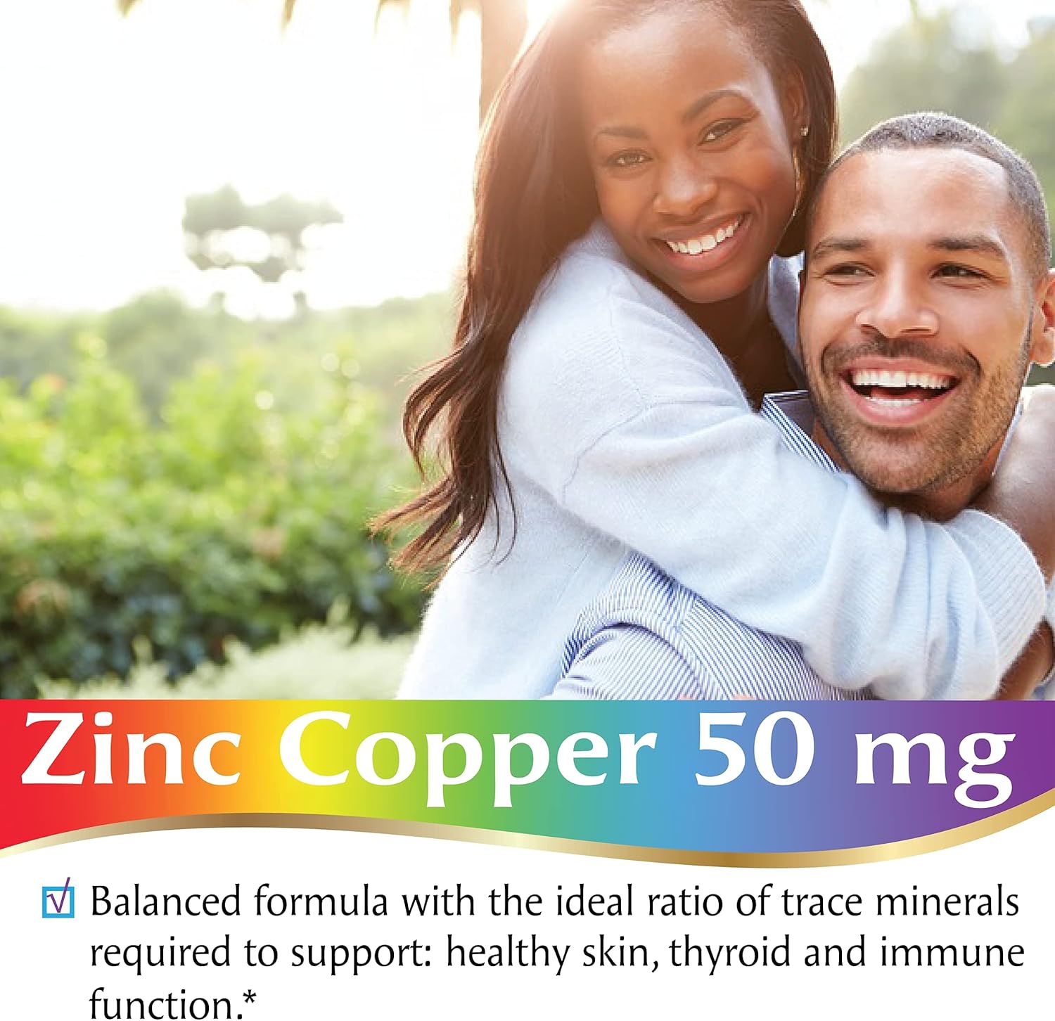 Pacific Nature's Immune Support Zinc Copper Supplement - 100 Capsules with Zinc Gluconate and Copper Sulphate - Gluten Free, Non-GMO Formula