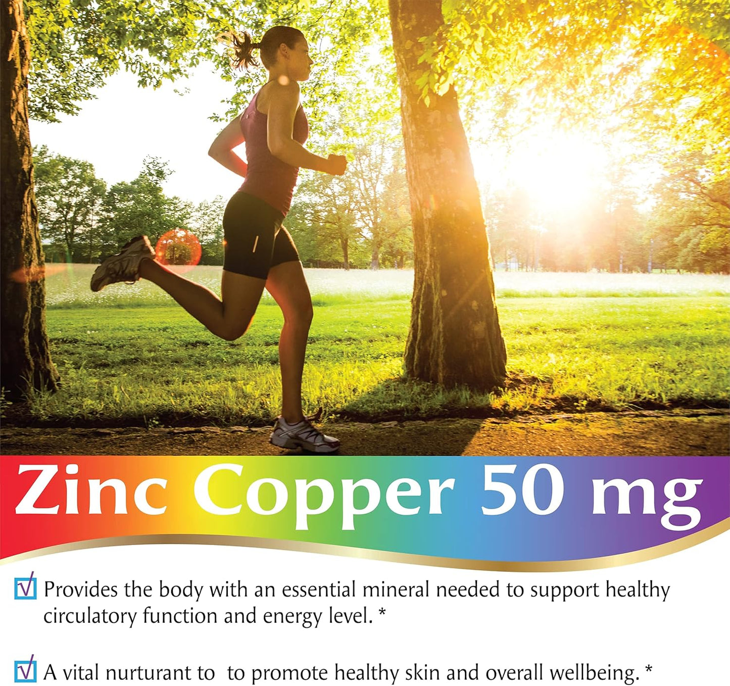 Pacific Nature's Immune Support Zinc Copper Supplement - 100 Capsules with Zinc Gluconate and Copper Sulphate - Gluten Free, Non-GMO Formula