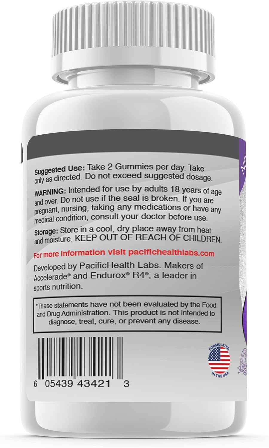 PacificHealth Healthy Joints Gummies - Joint Support with Glucosamine, Chondroitin, and MSM - 60 Gummies for Mobility