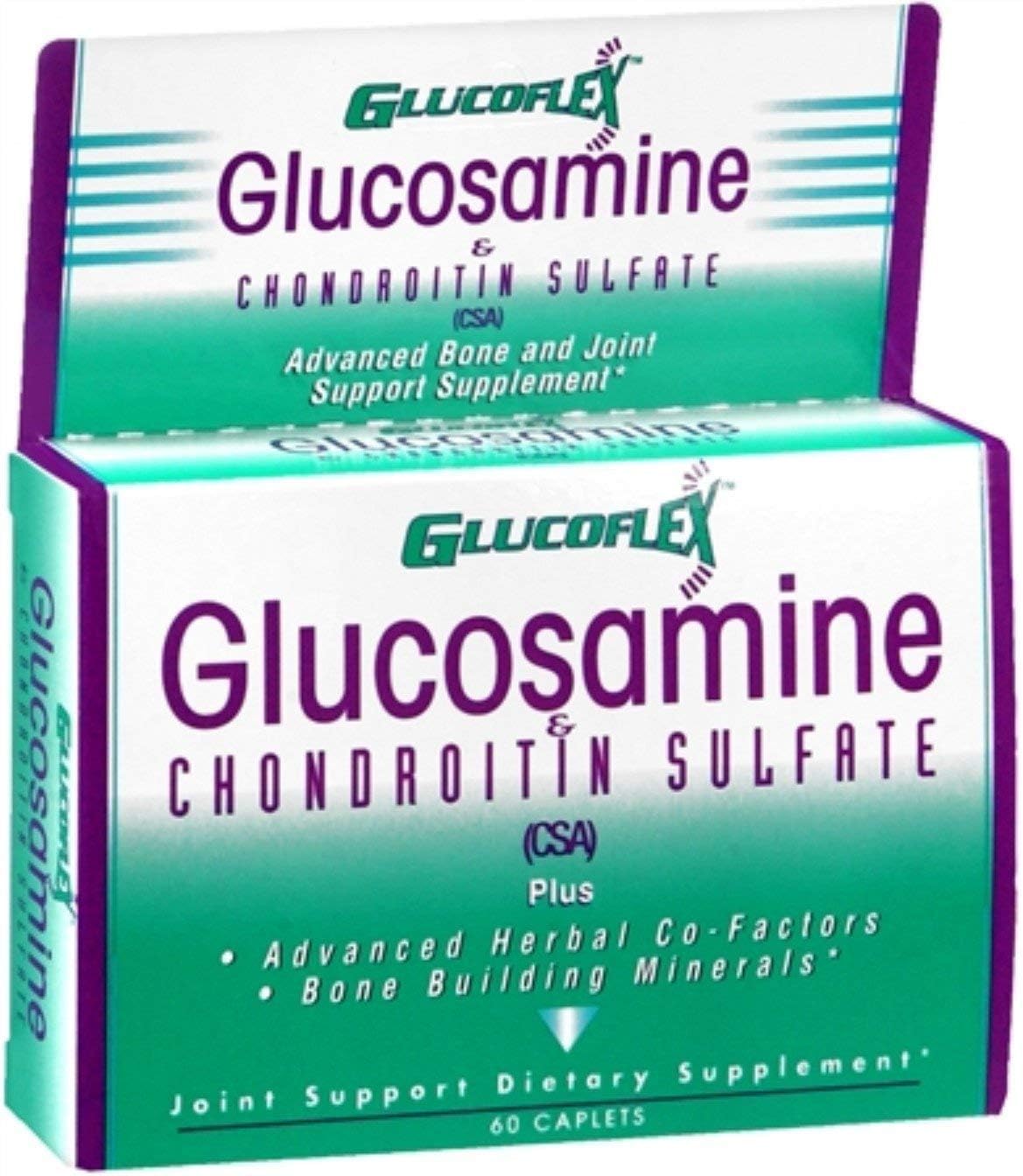 Pack of 120 UNGROL Glucoflex Glucosamine Chondroitin Sulfate Caplets