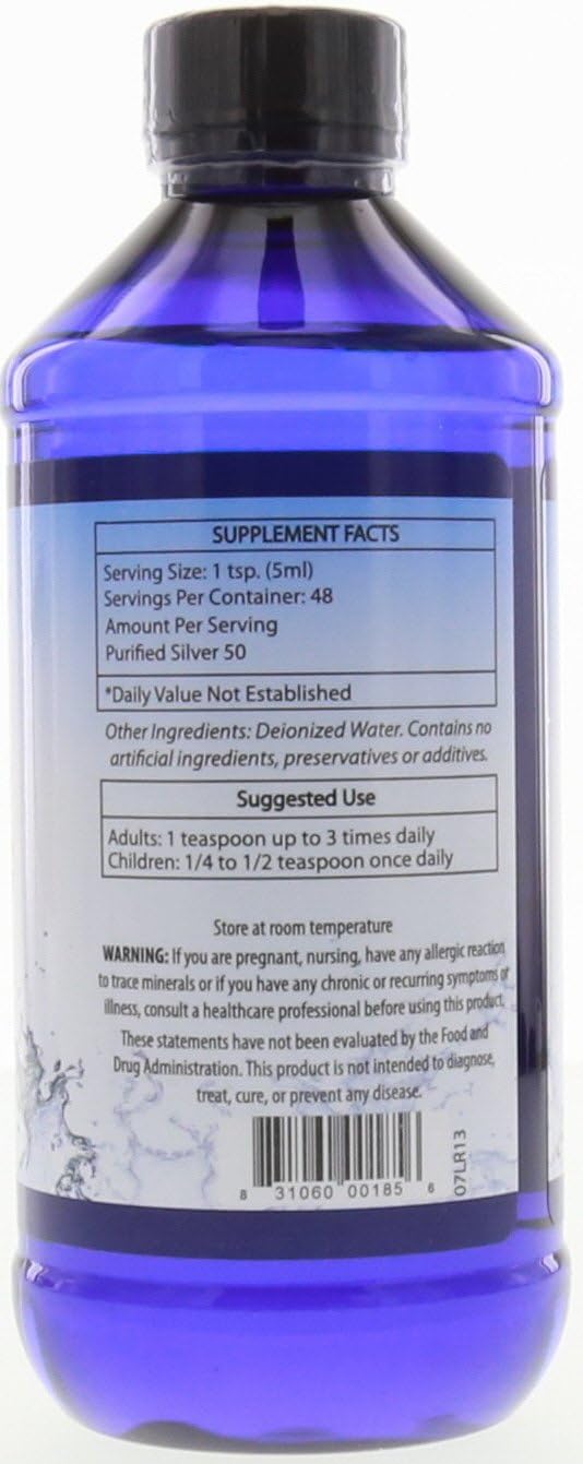 Pack of 2 American Biotech Labs Silver Biotics 8 Oz - Immune Support Supplement