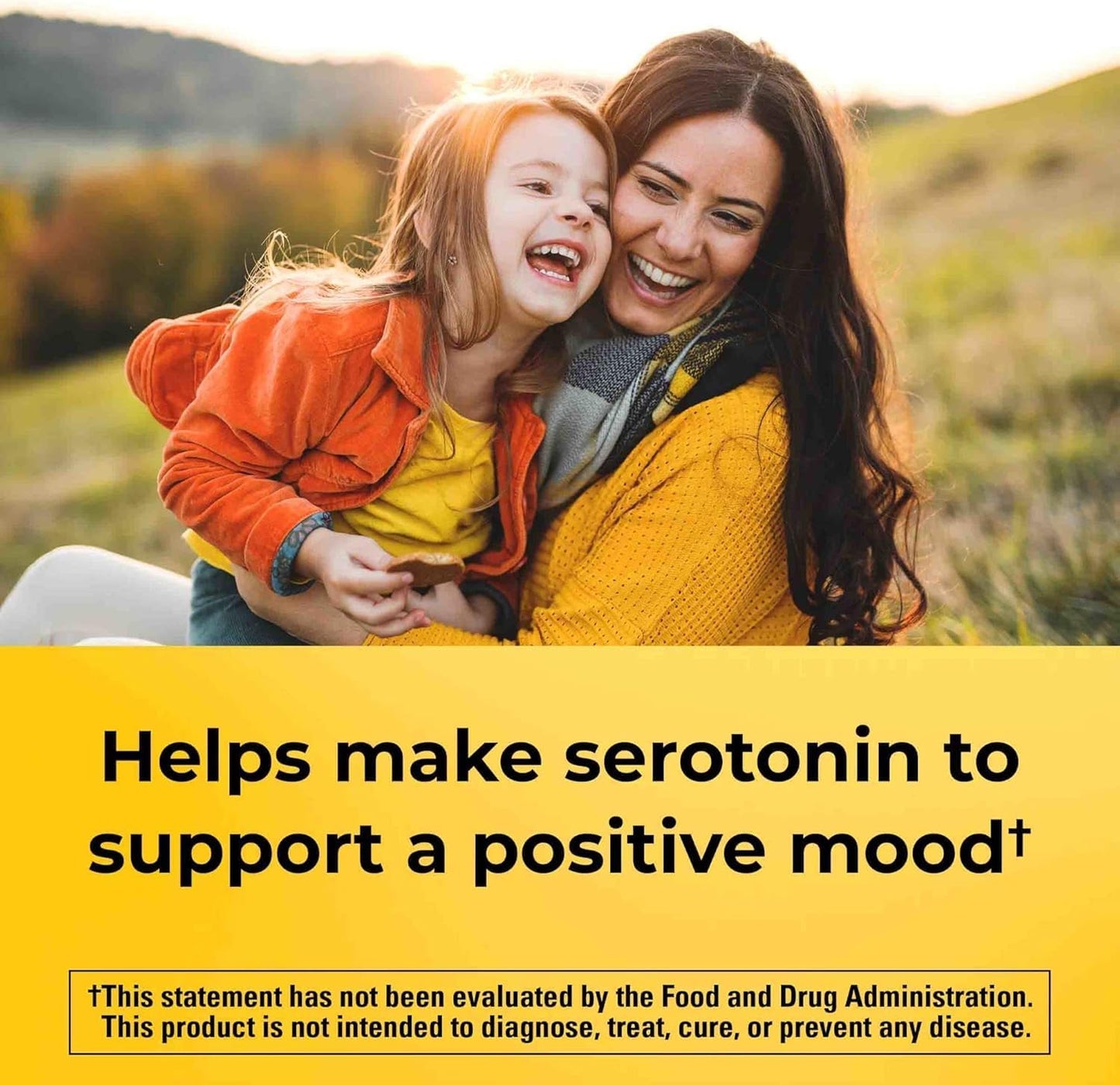 Pack of 2 Nature Made Chewable 5-HTP Mood Support Supplement 100mg - 30 Day Supply