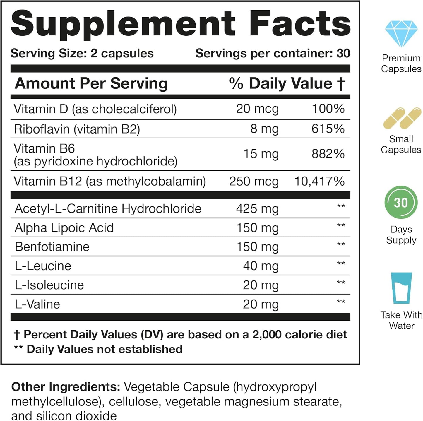 Pack of 2 Nerve Savior for Neuropathy 828mg - Advanced Nerve Support Supplement with Alpha Lipoic Acid, Vitamins D, B6, B12 - 60 Capsules - Renew for Healthy Feet - Best Regen