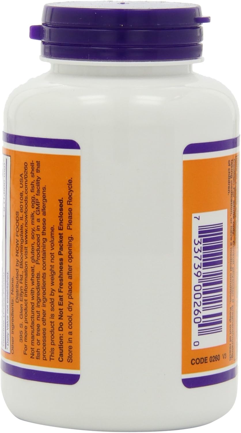 Pack of 2 NOW Foods Taurine Powder - 8 Ounces Each