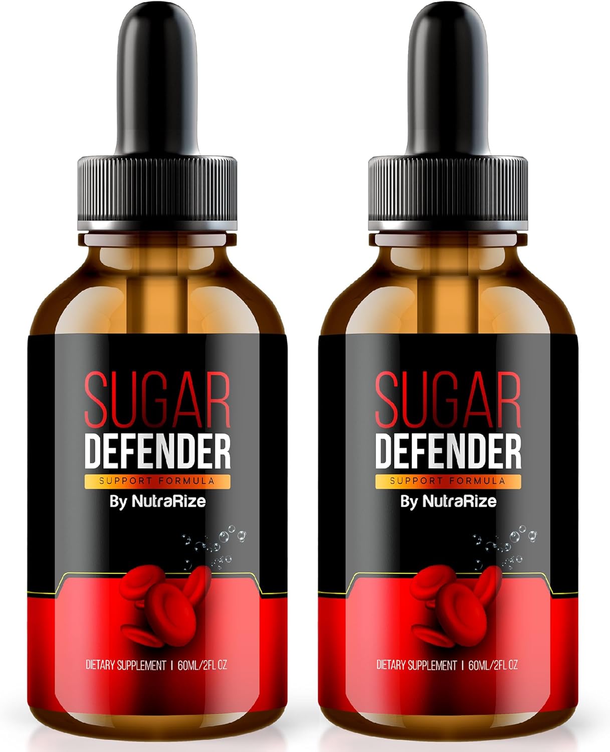 Pack of 2 NutraRize Sugar Defender Drops for Balance Support - Official Supplement with Maximum Strength Formula - 60 Servings, Reviews