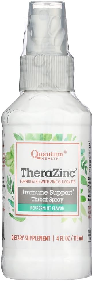 Pack of 2 Quantum Health TheraZinc Spray, 4 Ounce - Immune Support Supplement