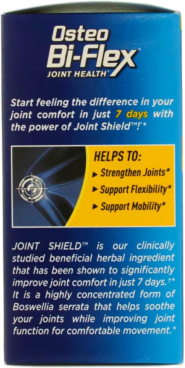 Pack of 3 Osteo Bi-Flex Triple Strength Coated Tablets with Vitamin D - 80 ea