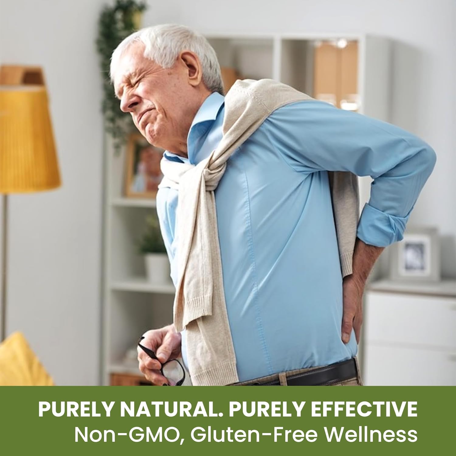 Pack of 4 Green Organic Supplements Acetyl L-Carnitine - High Absorbable, Non-GMO, Gluten-Free Formula