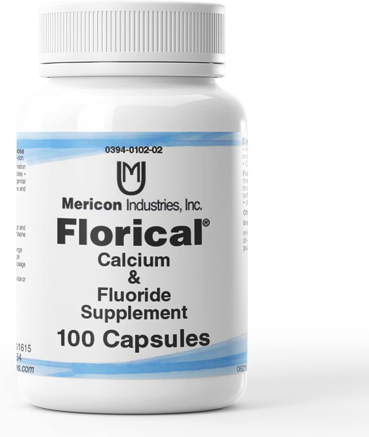 Pack of 6 Depsoul Florical Calcium & Fluoride Supplement Capsules - 100 Capsules