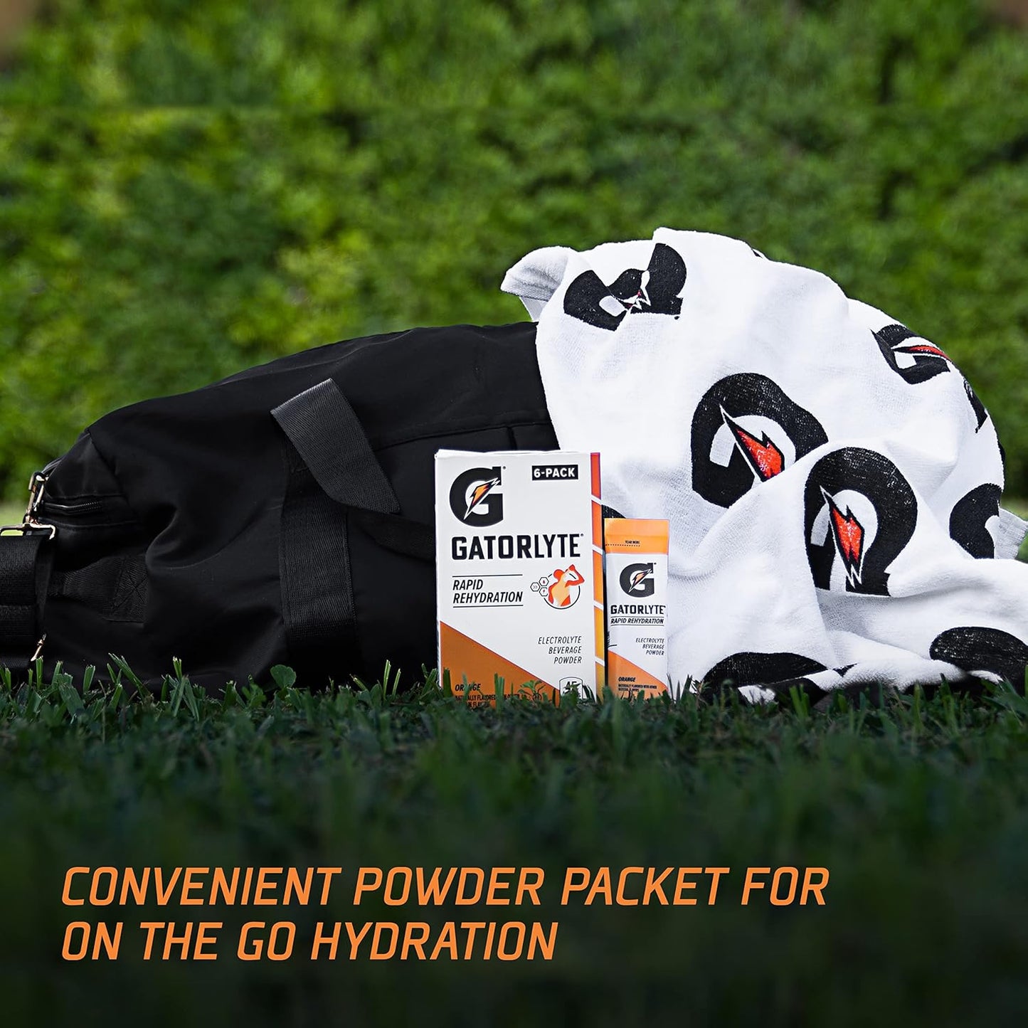 Pack of 6 Gatorlyte Powder Watermelon 16.9oz - Hydration Drink Mix for Athletes