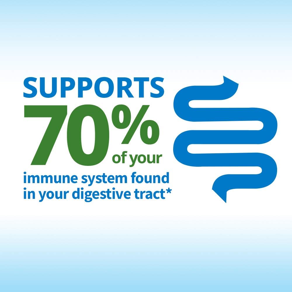 Pack of 90 TruBiotics Daily Probiotic Capsules - Gluten Free Digestive + Immune Support Supplement for Men and Women