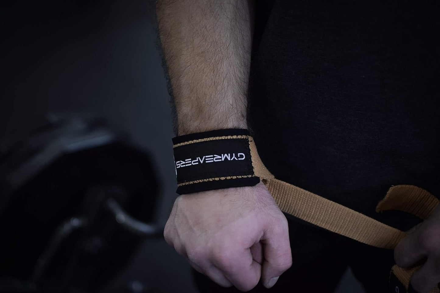 Padded Neoprene Lifting Wrist Straps - 18 inch Cotton for Weightlifting, Powerlifting, Bodybuilding & Deadlifts