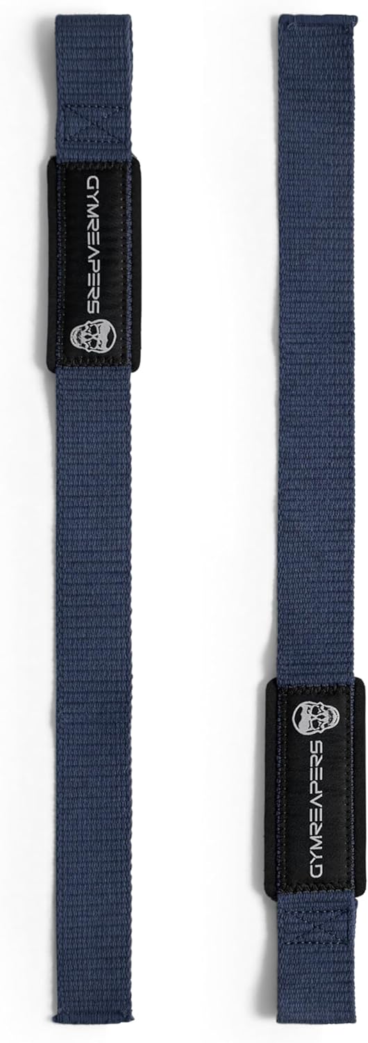 Padded Neoprene Lifting Wrist Straps for Weightlifting, Powerlifting, Strength Training - 18 inch Cotton - Gymreapers
