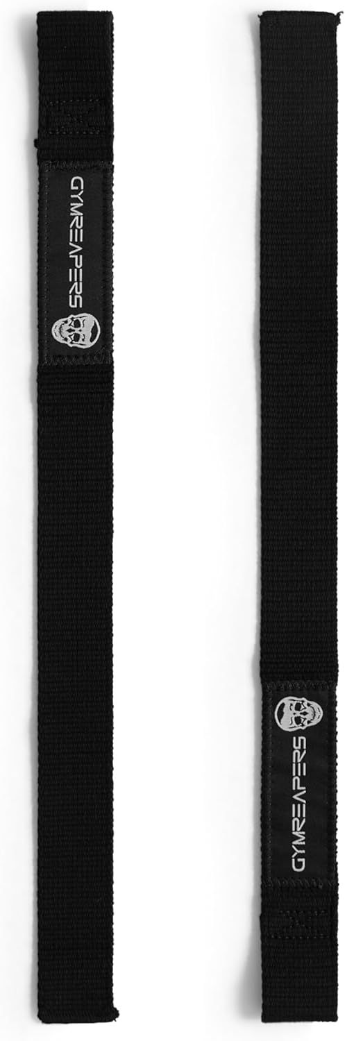 Padded Neoprene Lifting Wrist Straps for Weightlifting, Bodybuilding, Powerlifting - Gymreapers
