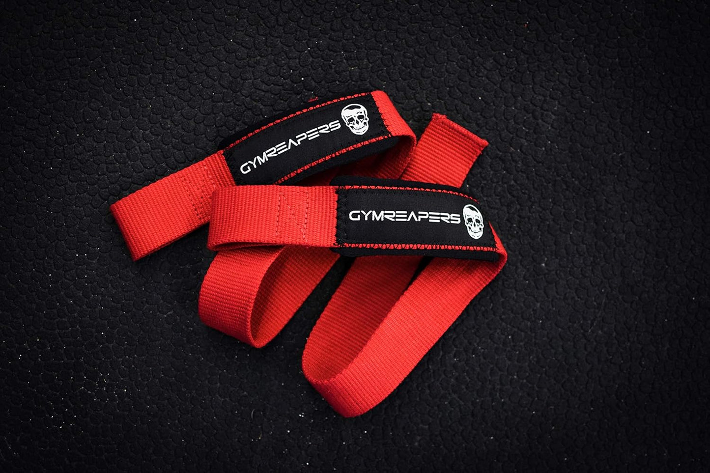 Padded Neoprene Lifting Wrist Straps for Weightlifting, Deadlifts, Powerlifting - 18 inch Cotton - Gymreapers