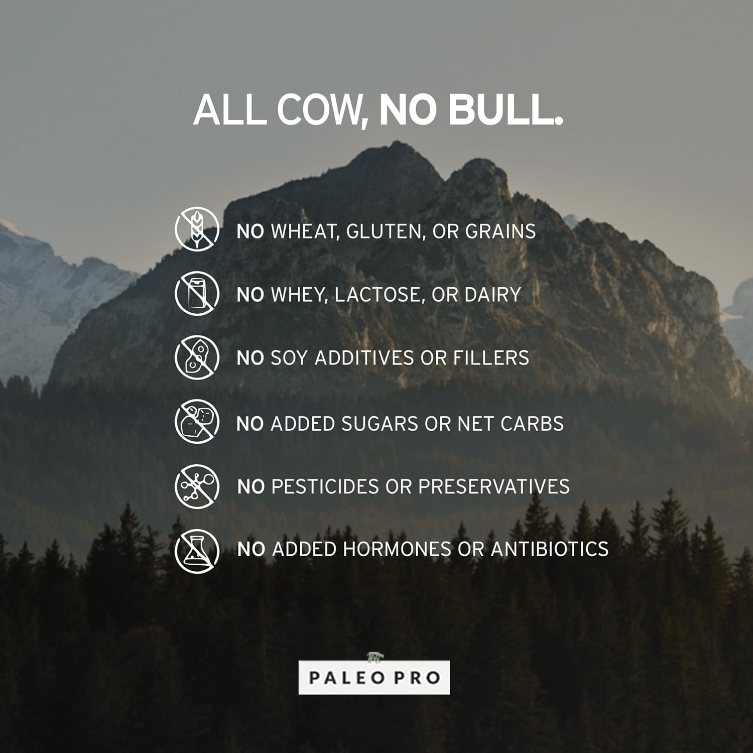 PaleoPro Grass-Fed Protein Powder - Gluten and Dairy Free with No Sugar or Net Carbs - Paleo & Keto Friendly - Aztec Vanilla Flavor - 15 Servings - 1 lb