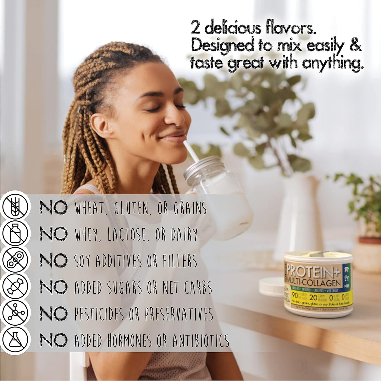 PaleoPro® Protein+ Multi-Collagen in Aztec Vanilla Flavor for Paleo Diet