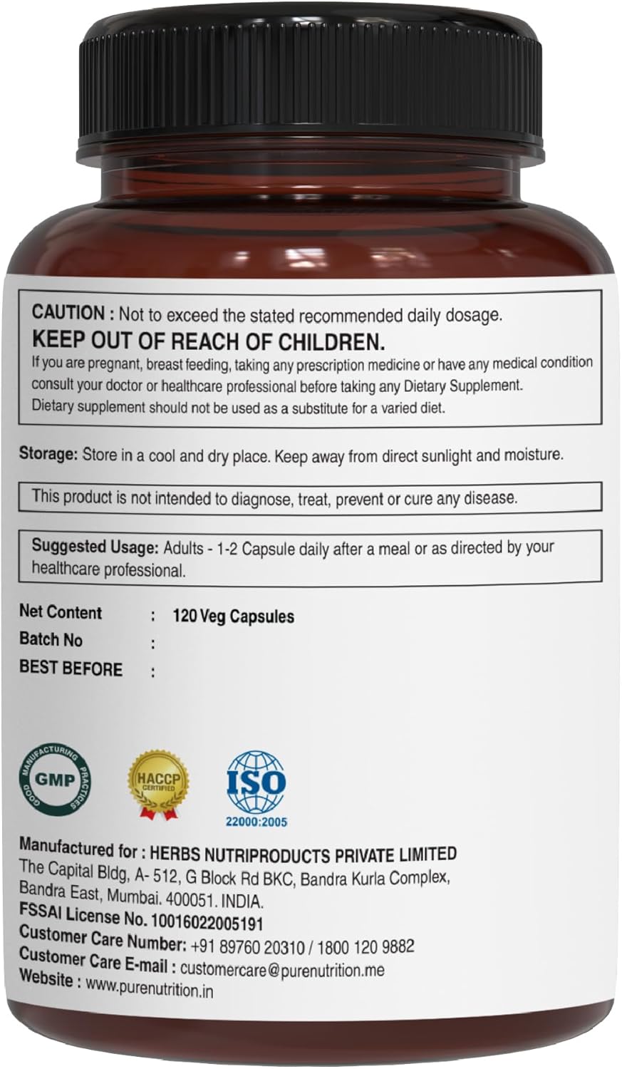 Papaya Complete Supplement - 120 Veg Capsules | Supports Platelet Immunity & Digestion | 500mg Papaya Extract per Capsule | 120 Day Supply