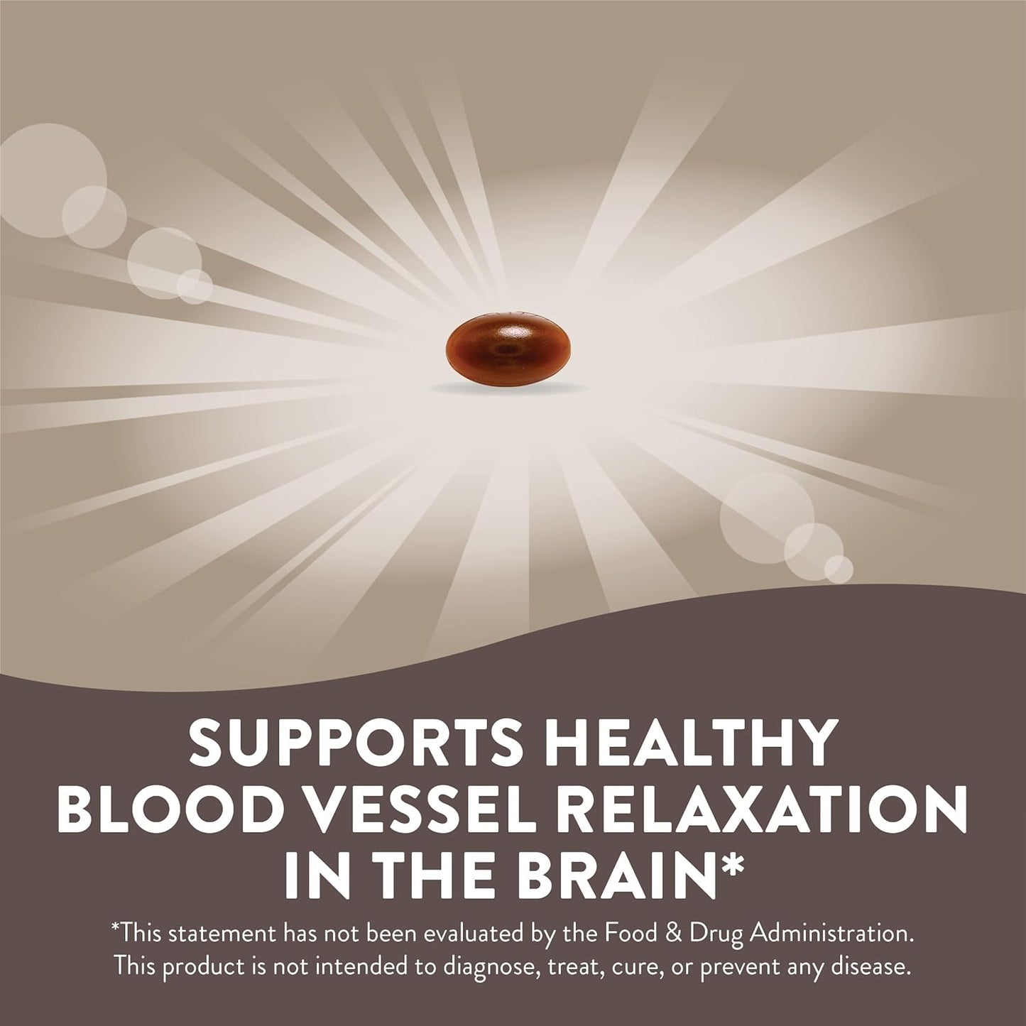 Patented Butterbur Softgels for Brain Relaxation and Blood Vessel Health - 60 Count