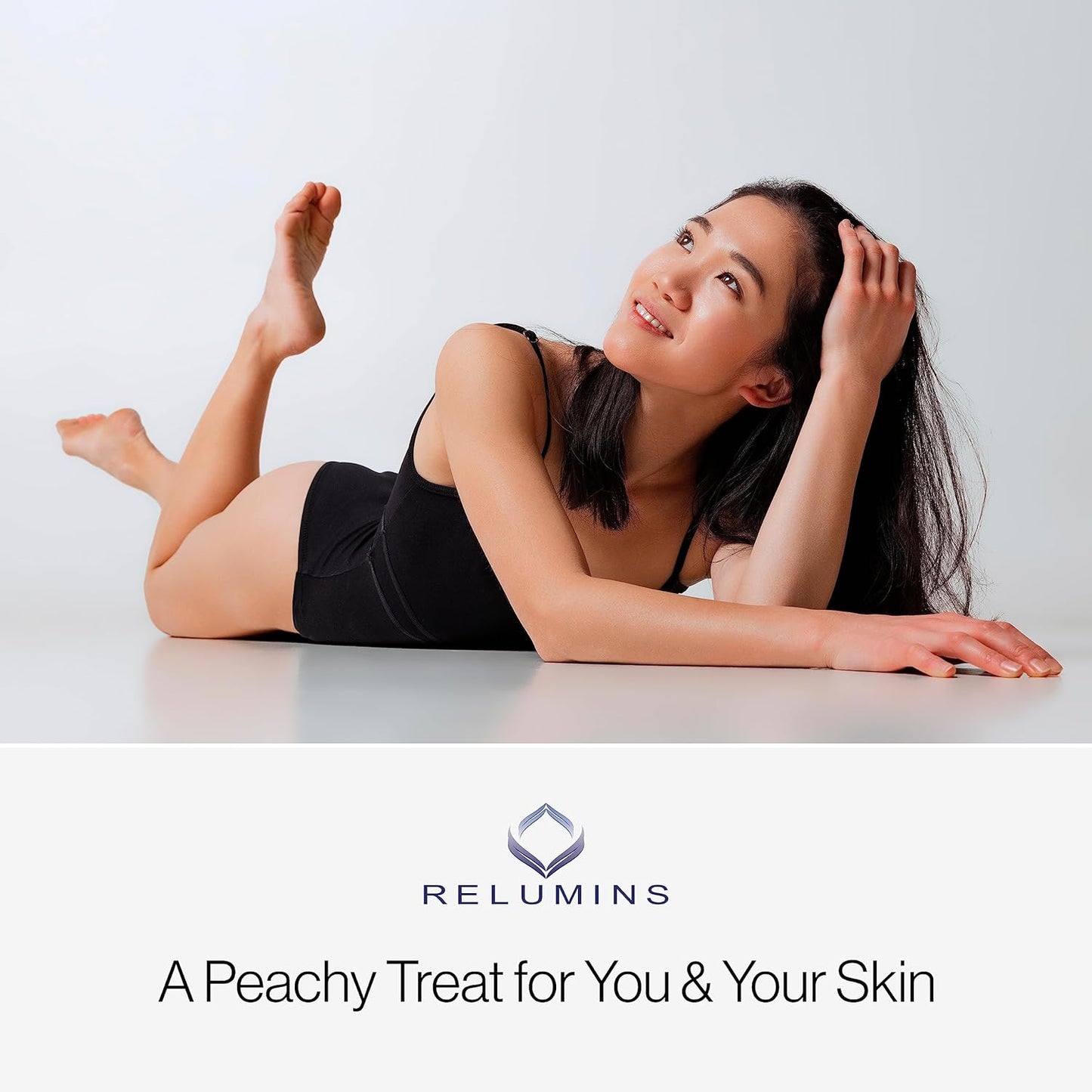 Peach-Flavored Collagen Chewable Tablets with Silk Peptide, Hyaluronic Acid, CoQ10, Vitamin C & E - 60 Count Bottle for Women & Men